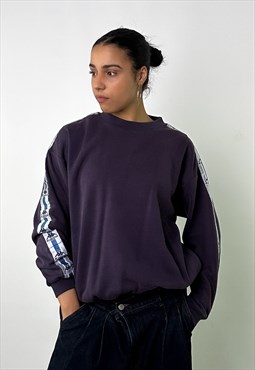 Navy Blue 90s Kappa Embroidered Sweatshirt