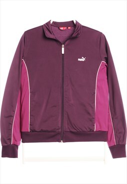 Purple Puma Track Top Sweatshirt - Medium