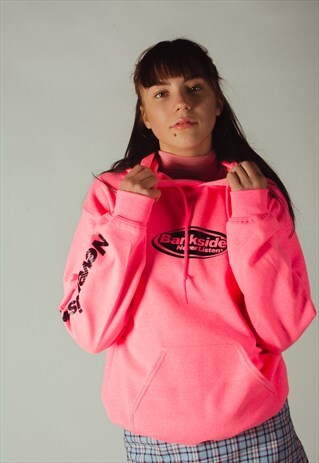 NEON HEAVYWEIGHT HOODIE WITH SLEEVE PRINT