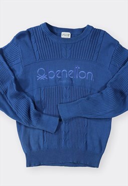 Womens Benetton Vintage Sweater - Medium