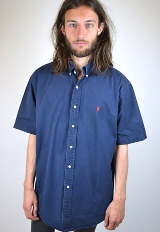 VINTAGE RALPH LAUREN SHORT-SLEEVED SHIRT