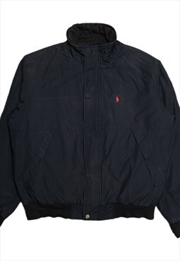 Polo Ralph Lauren Fleece Lined Bomber Jacket Size Medium