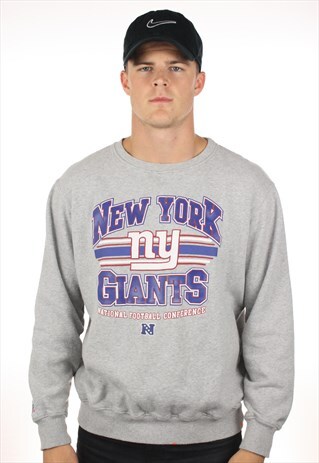 VINTAGE NFL NEW YORK GIANTS GRAPHIC SWEATSHIRT JUMPER