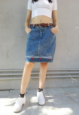 VINTAGE 90S DENIM SKIRT