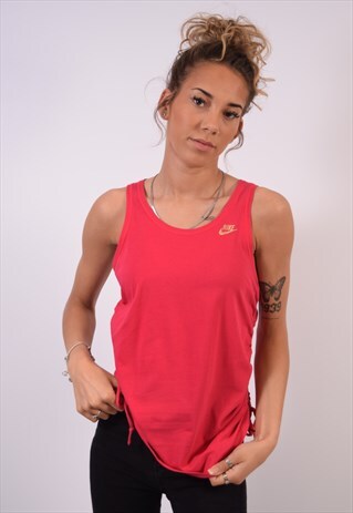 VINTAGE NIKE VEST TOP SLIM FIT PINK