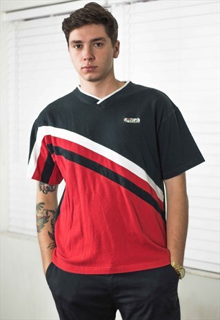 VINTAGE FILA T-SHIRT LOGO 90S XL 9.1