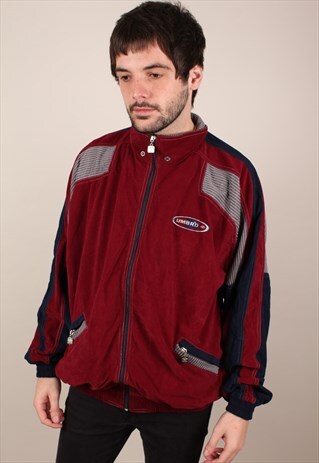 VINTAGE UMBRO VELOUR TRACK TOP ASM1673