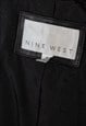 VINTAGE  LEATHER JACKET NINE WEST IN BLACK M