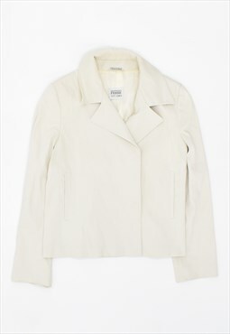 Vintage 90's Ferre Blazer Jacket Off White