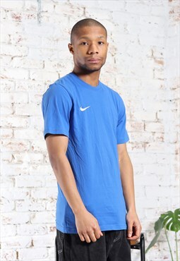 Vintage Nike Logo T-Shirt Blue