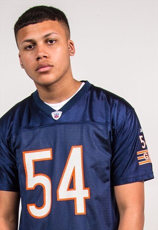 REEBOK NFL JERSEY AMERICAN FOOTBALL SHIRT CHICAGO BEARS