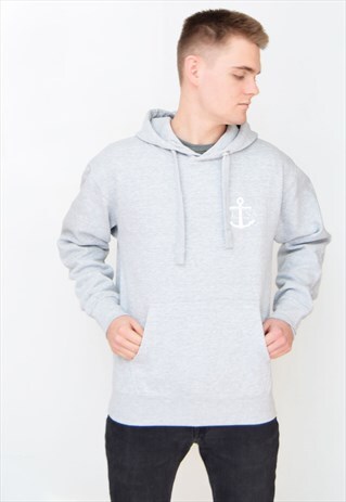 GREY V.L.N.S (WHITE) HOODIE