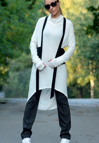 NEW COLLECTION MINI VEST/ EXTRAVAGANT VEST/ASYMMETRICAL VEST