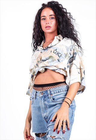 VINTAGE PATTERNED SHIRT S1052