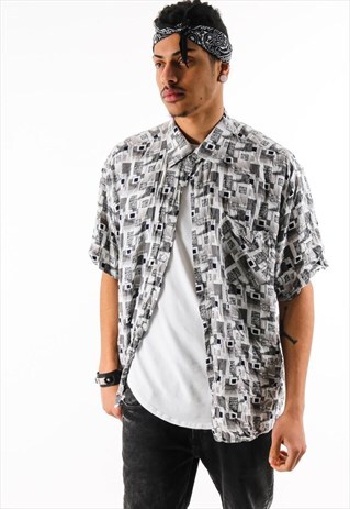 VINTAGE PATTERN SHIRT PSAW274D