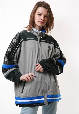 90S VINTAGE RARE DIADORA OLDSCHOOL TRACK JACKET 14001