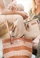 STRAW BAG BEACH SUMMER BAG FESTIVAL BOHO BAG VINTAGE AFRICAN