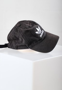 Vintage Adidas Originals Cap in Black Baseball Hat One Size