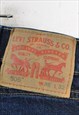 VINTAGE LEVI'S 505 JEANS STRAIGHT FIT BLUE DENIM W38 L32