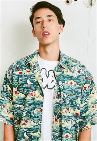 VINTAGE 90S HAWAIIAN SHIRT