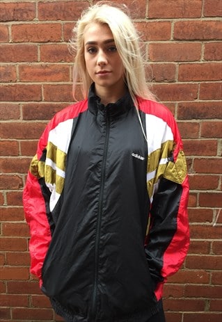 VINTAGE ADIDAS SHELL SUIT BOMBER JACKET