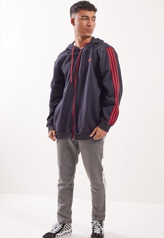 VINTAGE ADIDAS ZIP-UP HOODIE