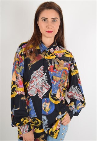 VINTAGE SHIRT FESTIVAL PRINT (2197)