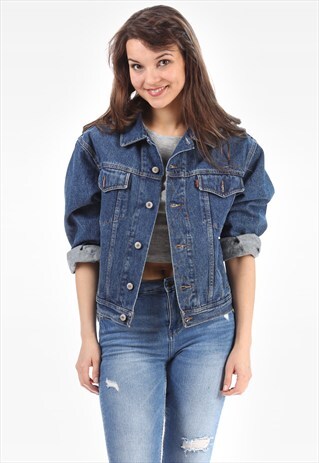 VINTAGE DENIM TRUCK JACKET