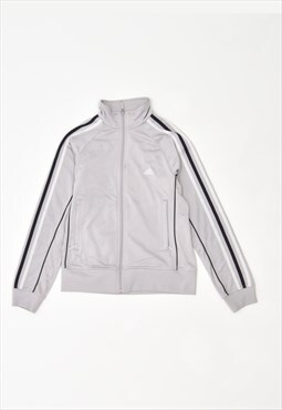 Vintage 00's Y2K Adidas Tracksuit Top Jacket Grey
