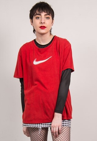 NIKE VINTAGE RED T-SHIRT