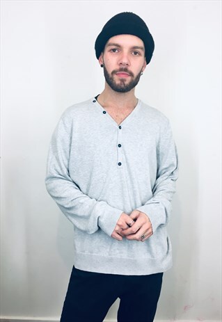VINTAGE SLOPPY JOE GREY JUMPER