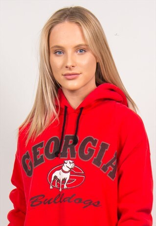 GEORGIA BULLDOGS HOODIE SWEATSHIRT VINTAGE