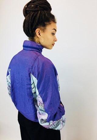 VINTAGE FESTIVAL 80S RAVE WINDBREAKER JACKET