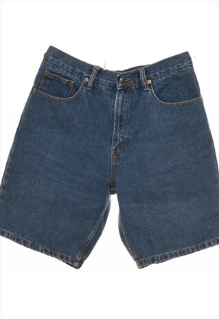 Vintage Dark Wash Denim Shorts - W30