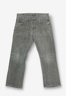 Vintage levi's 527 bootcut jeans charcoal w32 l28 BV20734