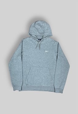 Vintage Nike Swoosh Hoodie in Grey