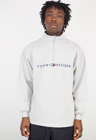 VINTAGE 90'S TOMMY HILFIGER PULLOVER SWEATSHIRT