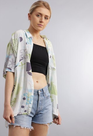 VINTAGE PATTERNED SHIRT Z391