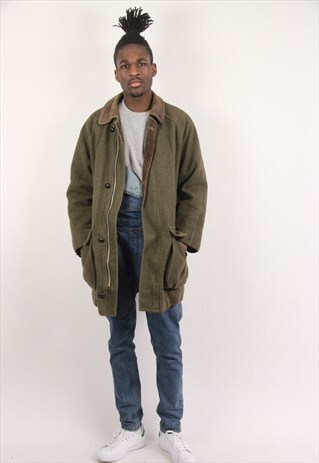 VINTAGE BARBOUR TWEED COAT