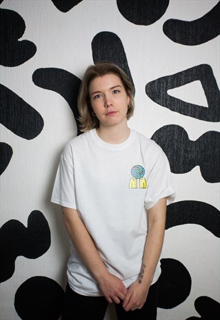 SHORT SLEEVE MARBLEHEAD T-SHIRT IN WHITE