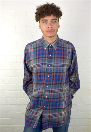 VINTAGE 90'S RALPH LAUREN CHECKED SHIRT