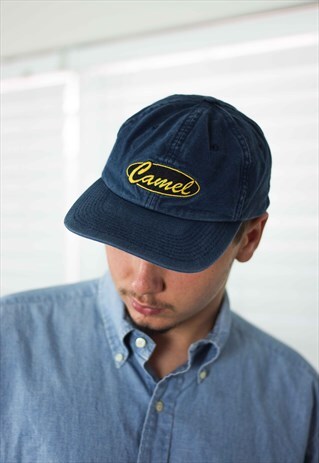 VINTAGE CAMEL CIGARETTE BASEBALL CAP LOGO HAT 90S X 3.1