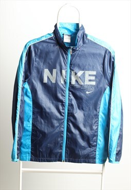 Vintage Nike Sportswear Shell Jacket Logo Navy Blue