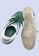 GAZELLE MINT GREEN PASTEL LOW SUEDE CASUAL TRAINERS
