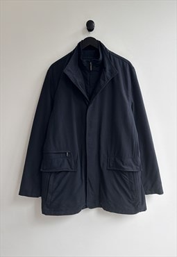 Ermenegildo Zegna Navy Coat Jacket