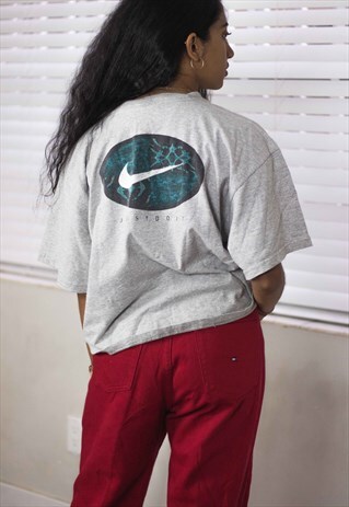 VINTAGE NIKE T-SHIRT LOGO 90S L 7.1