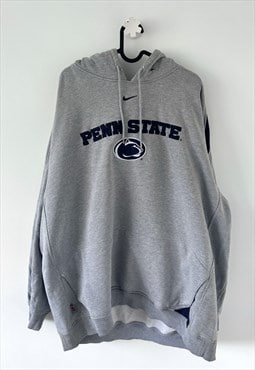 Vintage Nike penn state grey centre logo hoodie XXXL