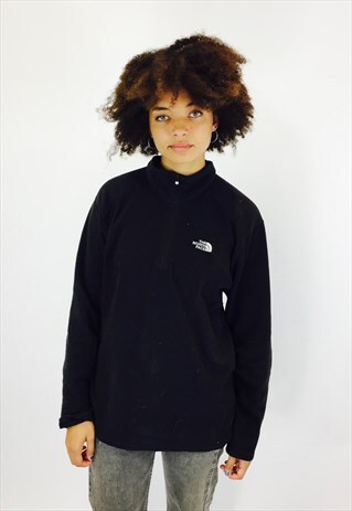 NORTH FACE SOFT TEDDY BEAR PULLOVER FLEECE JACKET