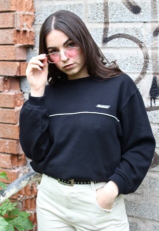 90'S RETRO BLACK LOGO SWEATSHIRT
