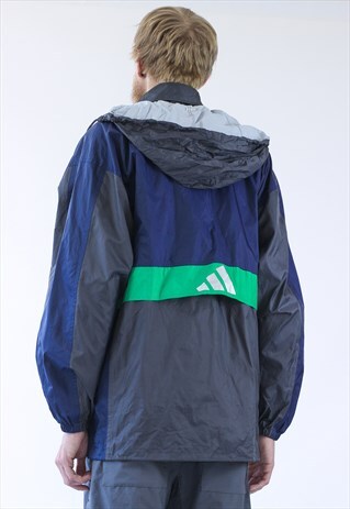 90S VINTAGE MENS ADIDAS WINDBREAKER WATERPROOF JACKET